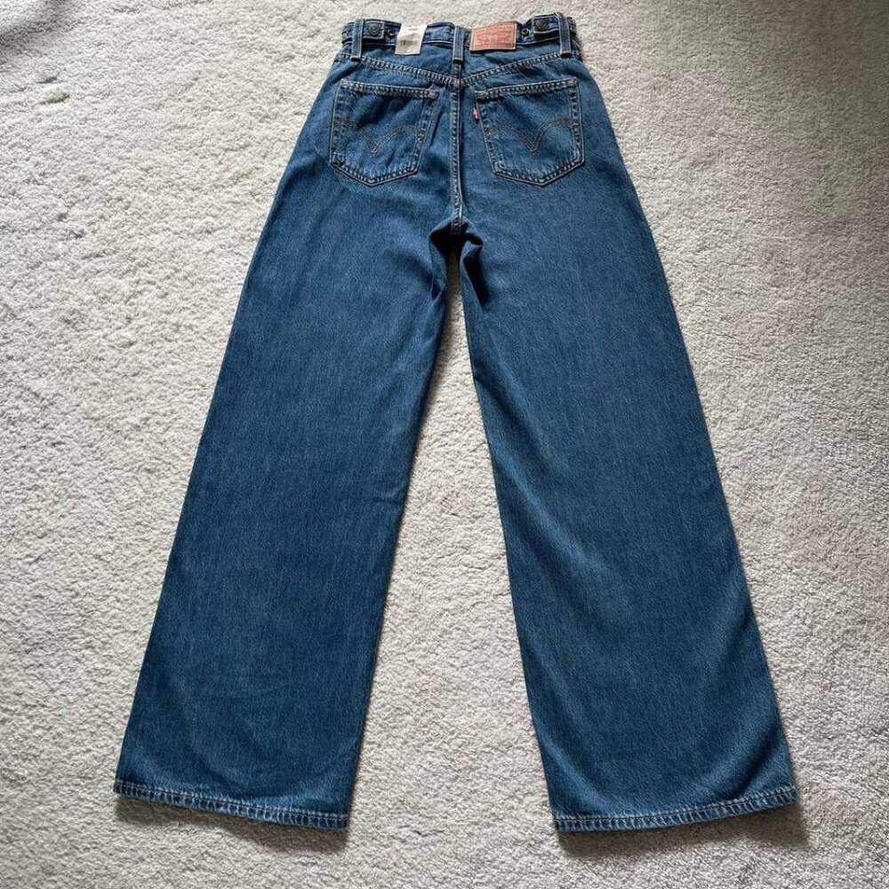 NWT Levi's Cinch Baggy High Rise Women's Jeans Size 24/31 - Picture 6 of 13